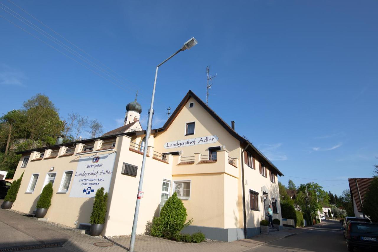 Landgasthof Adler Utzmemmingen Exteriér fotografie